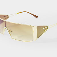 Meta Square Frame Sunglasses