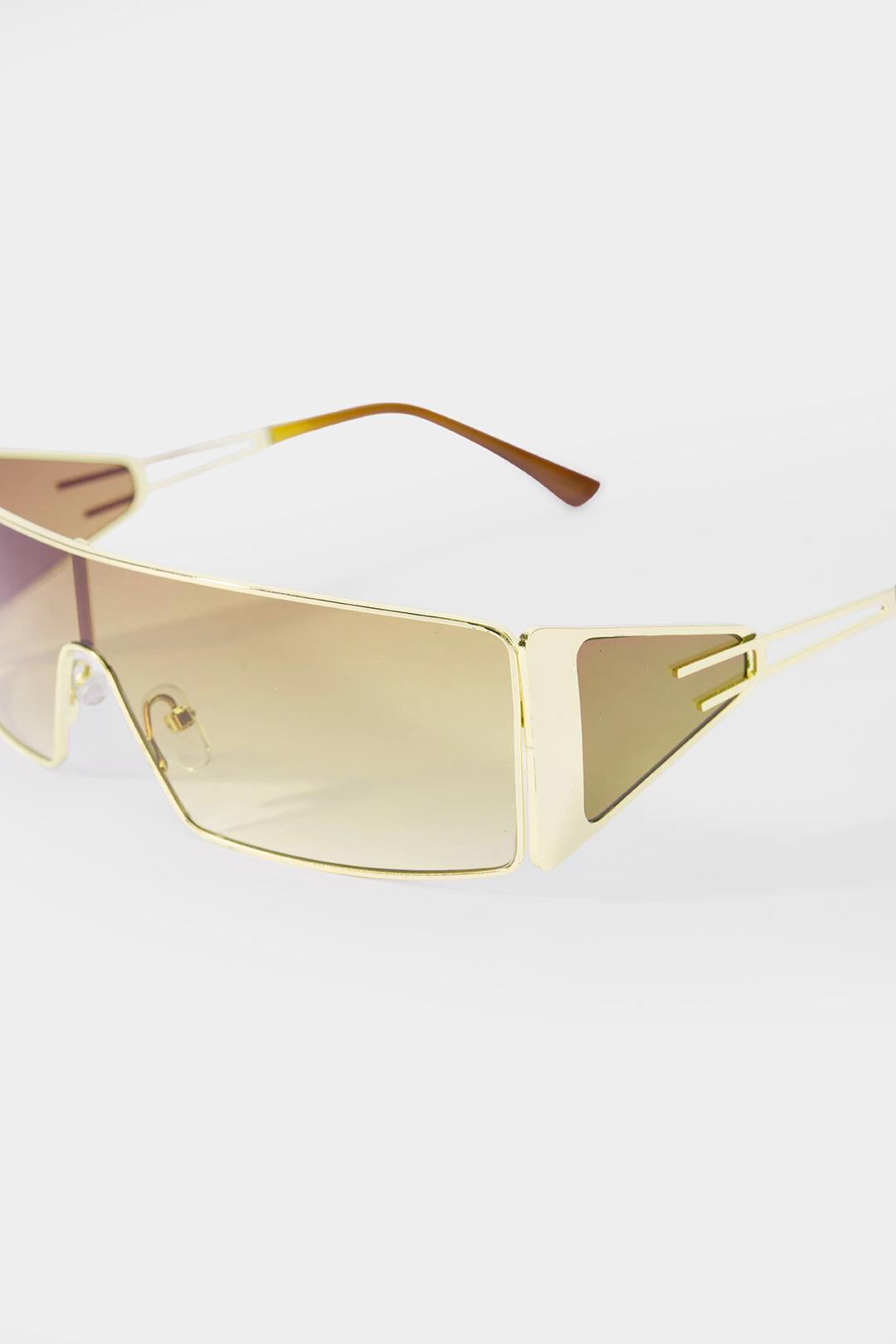 Meta Square Frame Sunglasses