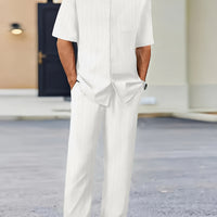 Elias Striped Two-Piece Summer Set