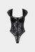 Lace Corset Sleeveless Bodysuit