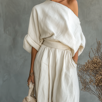 Carver Linen Two-Piece Set