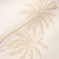 Embroidery Drawstring Wide Leg Pants