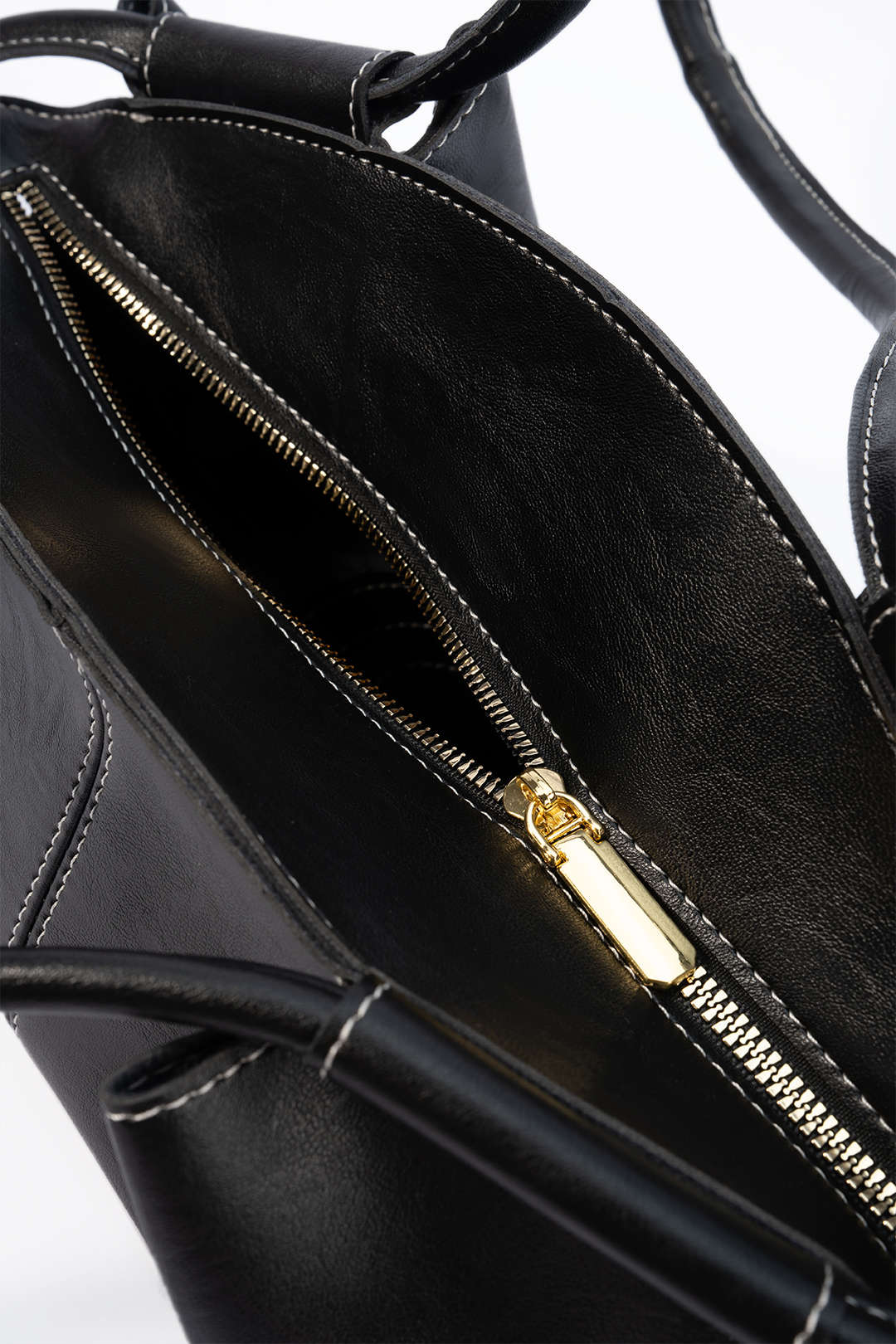 Faux Leather Ruched Shoulder Bag