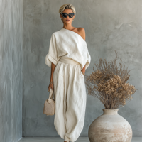 Carver Linen Two-Piece Set