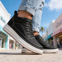 Rex Breeze Leather Trainers