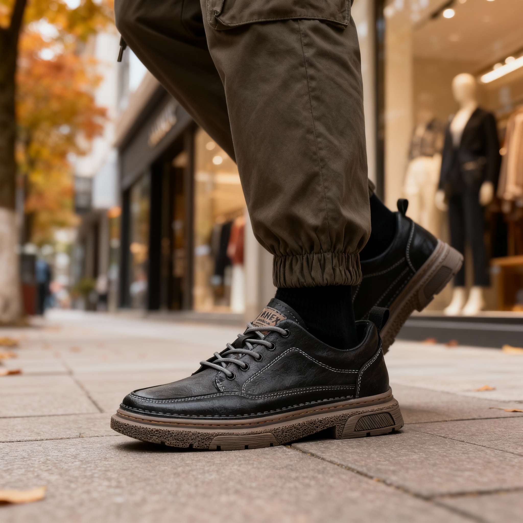 Brendan Leather Sneakers