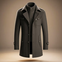 Callum Virgin Wool Coat