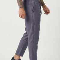 Kyoto Linen Cropped Pants