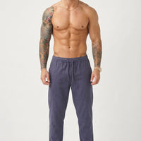 Kyoto Linen Cropped Pants