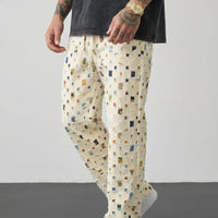 Mosaic Straight Fit Pants