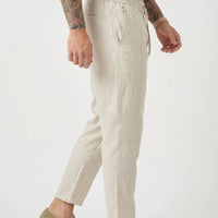 Kyoto Linen Cropped Pants