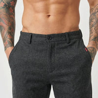 Luca Slim Fit Pants - Black