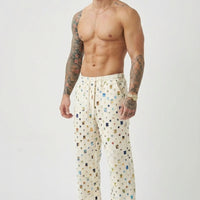 Mosaic Straight Fit Pants