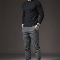 Luca Slim Fit Pants - Light Grey