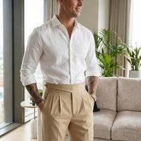 Lockhart Trousers - Cream