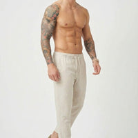 Kyoto Linen Cropped Pants