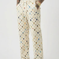 Mosaic Straight Fit Pants