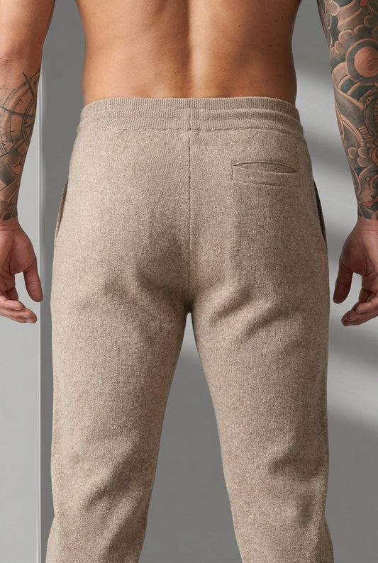 Cloud Merino Pants - Beige