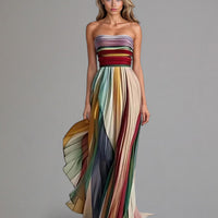 Vivienne A-Line Strapless Dress
