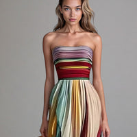 Vivienne A-Line Strapless Dress