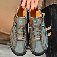 Hutton Artisan Leather Trainers