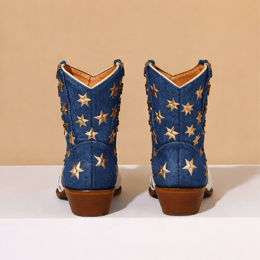 Vivienne Embroidered Western Boots